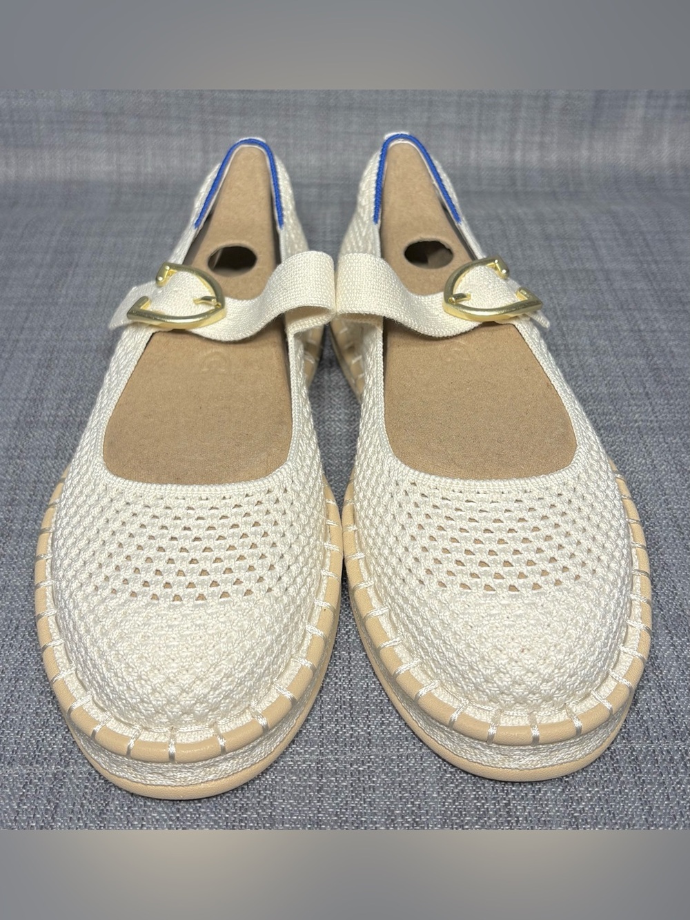 Rothy’s Jasmine Espadrille Mary-Jane Flat Size 7.5 - Picture 3 of 8